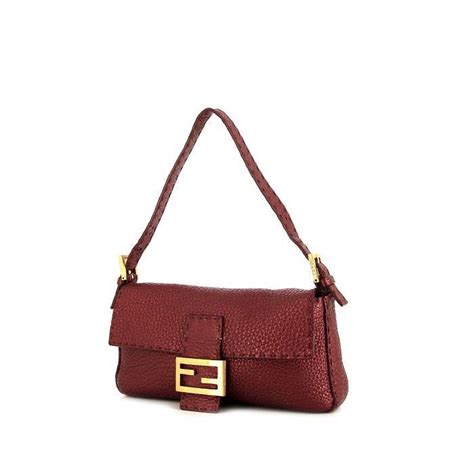 fendi borsa bordeaux|fendi baguette.